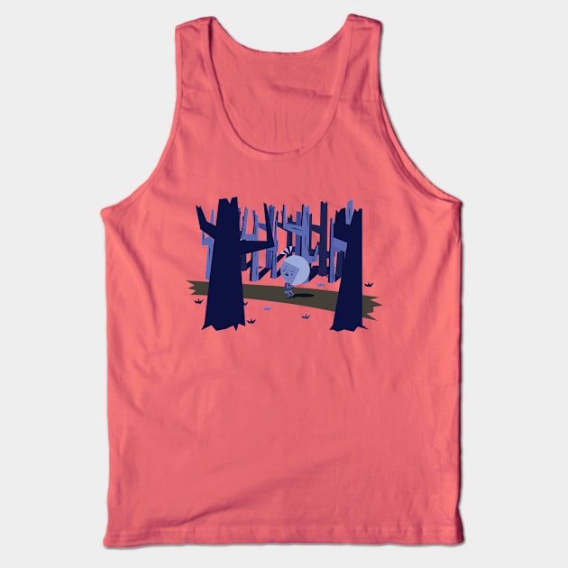 Lost in the woods Tank Top by cunchun